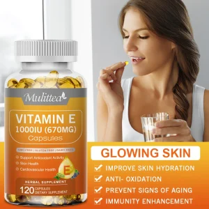 Vitamin E Antioxidant Beauty Capsules