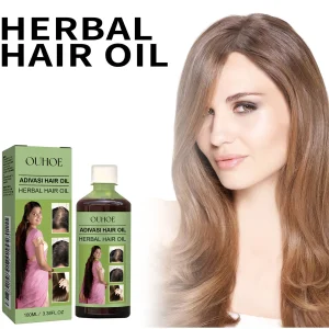 Herbal Hair Care Oil Temperature And Nourishing Scalp