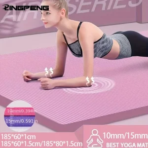 10/15MM Thick NBR Yoga Mats Anti-slip